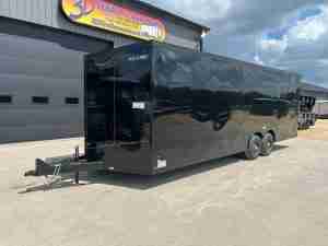 2027 US CARGO 8.5' X 24 X 7' 9800LB GVWR ENCLOSED TRAILER WITH .080 POLYCORE EXTERIOR AND BLACK OUT PACKAGE