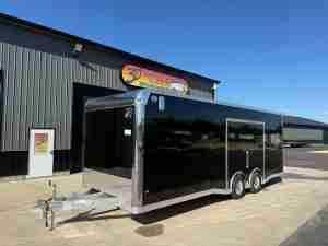 2027 RENEGADE 8.5" X 24' X 7' 9800LB GVWR ALL ALUMINUM CAR HAULER WITH ULTIMATE ESCAPE DOOR