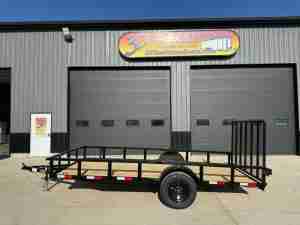 2027 DOWN 2 EARTH 76" X 14' UTILITY TRAILER 