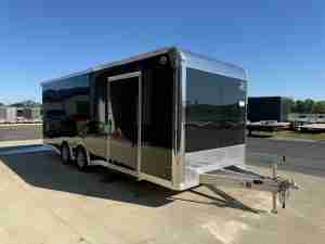 2027 RENEGADE 8.5" X 24' X 7' 9800LB GVWR ALL ALUMINUM CAR HAULER WITH ULTIMATE ESCAPE DOOR