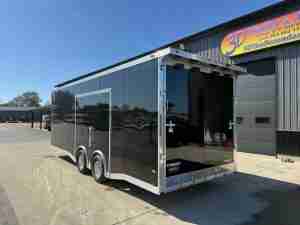2027 RENEGADE 8.5" X 24' X 7' 9800LB GVWR ALL ALUMINUM CAR HAULER WITH ULTIMATE ESCAPE DOOR