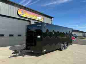 2027 US CARGO 8.5' X 20' X 7' 9800LB GVWR ENCLOSED TRAILER WITH BLACK OUT PACKAGE AND .080 POLYCORE EXTERIOR