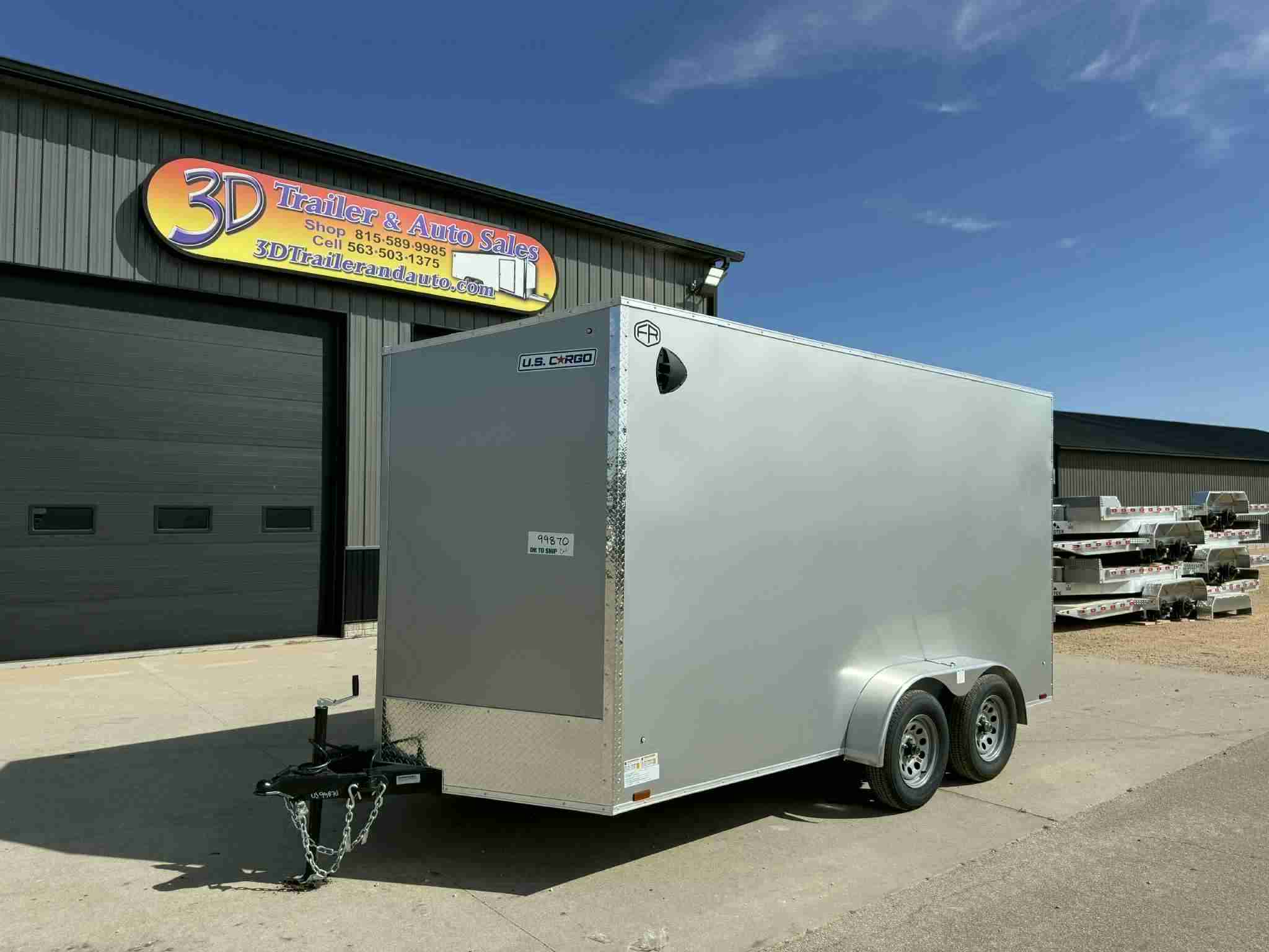 2027 US Cargo 7' X 14' X 7' 7K GVWR ENCLOSED TRAILER