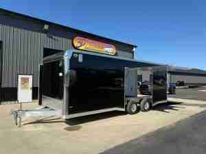2027 RENEGADE 8.5" X 24' X 7' 9800LB GVWR ALL ALUMINUM CAR HAULER WITH ULTIMATE ESCAPE DOOR