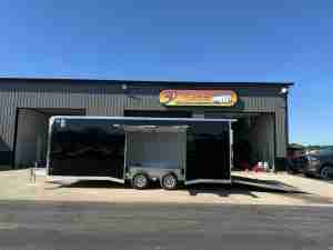 2027 RENEGADE 8.5" X 24' X 7' 9800LB GVWR ALL ALUMINUM CAR HAULER WITH ULTIMATE ESCAPE DOOR