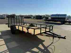 2027 DOWN 2 EARTH 76" X 14' UTILITY TRAILER 