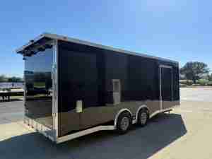 2027 RENEGADE 8.5" X 24' X 7' 9800LB GVWR ALL ALUMINUM CAR HAULER WITH ULTIMATE ESCAPE DOOR