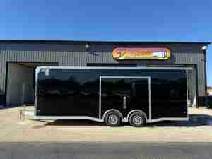 2027 RENEGADE 8.5" X 24' X 7' 9800LB GVWR ALL ALUMINUM CAR HAULER WITH ULTIMATE ESCAPE DOOR